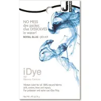 Jacquard textielverf iDye Natural 14g koninklijk blauw voor katoen.
