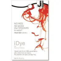 Jacquard textielverf iDye Natural 14 gr rood voor natuurlijke stoffen.