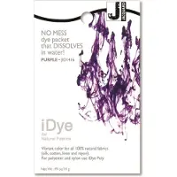 Jacquard textielverf iDye Natural 14 gr paars voor stoffen.
