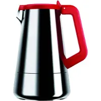 IDevices Vice Versa - Serveren Caffeina Cafetière 4 Kops - Aluminium - Rood