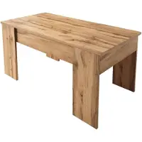 Meubella Salontafel Malia - Eiken 2 - 100 cm - Kleine Tafels