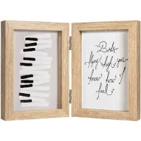 Henzo Fotolijst Piano Tweeluik 13x18cm Bruin bruin Hout Fotolijst