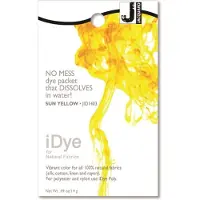 Jacquard textielverf iDye Natural 14 gr zonnegeel voor katoen en zijde.