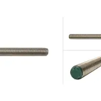 Wovar Draadeind RVS M16 x 1m | Per Stuk