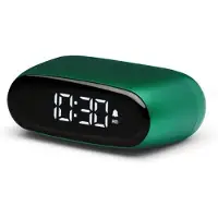 Lexon MINUT Pocket Size Alarm Clock - Dark Green