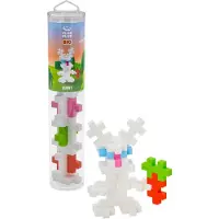 Plus plus BIG Tube konijn 15 delige bouwset - 3443 - Bouwspeelgoed - Constructiespeelgoed - Set met bouwstenen - Vanaf 1 jaar
