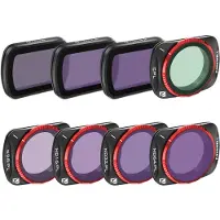 FreeWell DJI Osmo Pocket 3/4 Filters All Day 8 Pack