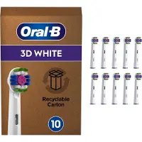 Braun Opzetborstels 3D White CleanMaximiser - 10 stuks