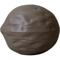 DBKD Walnut kom met deksel Dust