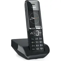 Gigaset Comfort 550 internationale draadloze telefoon, Telefoon, Zwart, Zilver