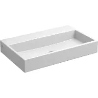 Clou Mini Wash Me keramische fontein 38cm zonder kraangat wit glans