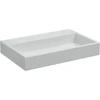 Clou Mini Wash Me Plus keramische fontein 48cm zonder kraangat wit glans