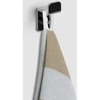 Clou Fold enkel handdoekhaakje chroom