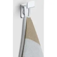 Clou Fold enkel handdoekhaakje wit mat