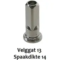 Alpina Spaakverloopnippel 14 velggat 13