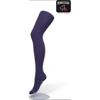 Bonnie Doon - Dames - Basic Opaque Tights - Zwartberry - maat 44/46;XXL