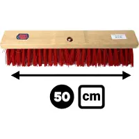 Synx Tools Straatbezem 50 cm - buitenbezem - harde bezem - Zonder steel