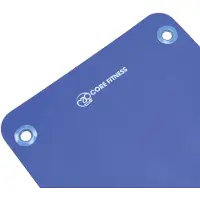 Fitness-Mad Pilates Mad - Core Fitness Mat - Met Oogjes - 10 mm - Blauw