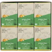 Alex Meijer - Groene Thee Gember Citroen FT - 6 pakken x 10 stuks x 1,5 gram