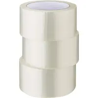Parkside Verpakkingstape - 3 stuks 66m - Scheurvast en zelfklevend Tape - Transparant Plakband Dozen