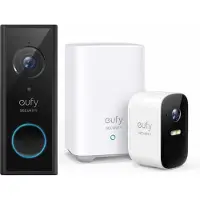 Eufy Security S220 Video Deurbel + eufyCam 2C - Inclusief HomeBase 2 - Bundel