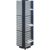 Raaco 137447 Draaibare toren voor assortimentskasten (l x b x h) 680 x 680 x 1760 mm Aantal vakken: 12 Piece Inhoud 1 stuk(s)
