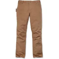 Carhartt Duck Dungaree, textielbroek ,bruin ,W38/L34