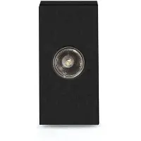 Perfect Switches MODULE | 1/2 | ZWART | COAX | TV | MALE