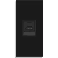 Perfect Switches MODULE | 1/2 | ZWART | NETWERK | RJ45 | CAT6