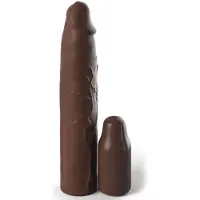 Pipedream PIPEDREAMS | Pipedreams Sleeve 22,86 Cm + 7,62 Cm Plug Brown