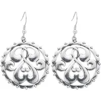 Behave - Oorhangers vintage design - elegante retro sieraden