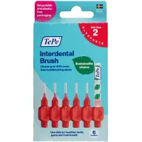Tepe 3x Interdentale Ragers Original 0,5 mm Rood 6 stuks