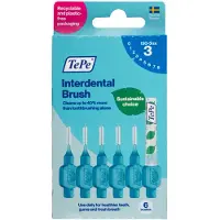 Tepe 6x Interdentale Ragers Original 0,6 mm Blauw 6 stuks