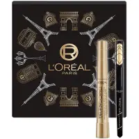 L'Oréal Geschenkset Telescopic Classic Mascara & Superliner Perfect Slim Zwart 2 Stuks