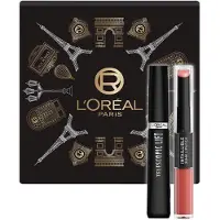 L'Oréal Geschenkset Telescopic Lift Mascara & Infaillible 24h Lipstick 312 Incessant Russet 2 Stuks