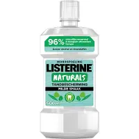 Listerine 1+1 Gratis: Naturals Mondwater Tandbescherming 500 Ml