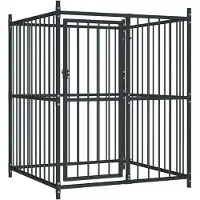 vidaXL Hondenkennel voor buiten 120x120x150 cm