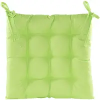 Coen Bakker Stoelkussen gewatteerd 38x38cm groen Anna's Collection