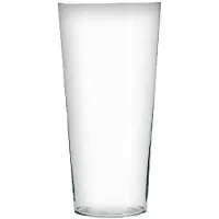 Atmosphera bloemenvaas Conisch model - transparant - glas - H30 x D14 cm - Vazen