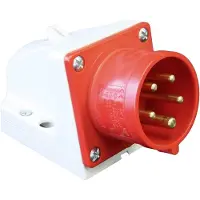 GP CEE 5P/32A/400V opb wcd rood met pennen - 6315177
