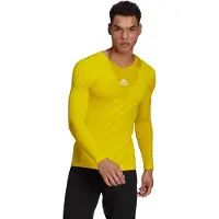 Adidas Functioneel shirt 'Team Base' geel / wit