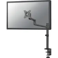 NeoMounts NEXT Lite DS60-425BL1 Ruimtebesparende Monitorarm - Zwart