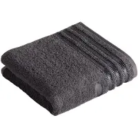 Vossen Handdoek Cult de Luxe 7660 Graphit 50x100
