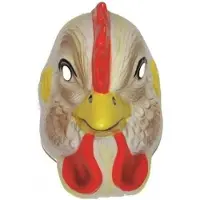 Funny fashion Carnaval Kippen maskers voor volwassenen - Verkleedmaskers