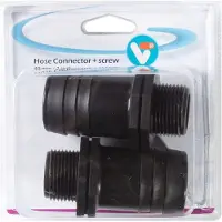 Velda Slangtule Met Schroefdraad 40 Mm 1 Inch 2 Stuks
