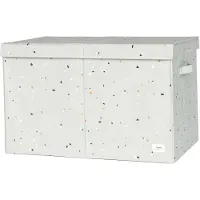 3 Sprouts Aufbewahrungskiste m. Deckel – 63 x 38 x 39 cm – Terra - - One Size - Aufbewahrung