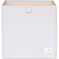 3 Sprouts Opbergbox - 33 x 33 x 33 cm - Lichtgrijs - - OneSize - Opbergers
