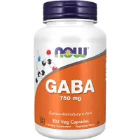 Now GABA 750 mg capsules (100 Capsules) - aminozuur, gaba - gaba - gaba