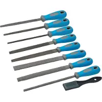 Silverline 208312 9-delige Vijl-/raspset
