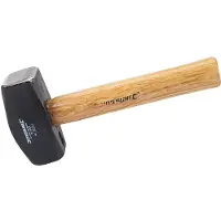 Silverline Hamer met houten handgreep. Gewicht: 1.800 gram